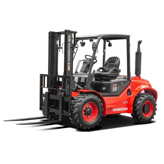 1.5-1.8t Four-Wheel Drive Rough Terrain Forklift Truck